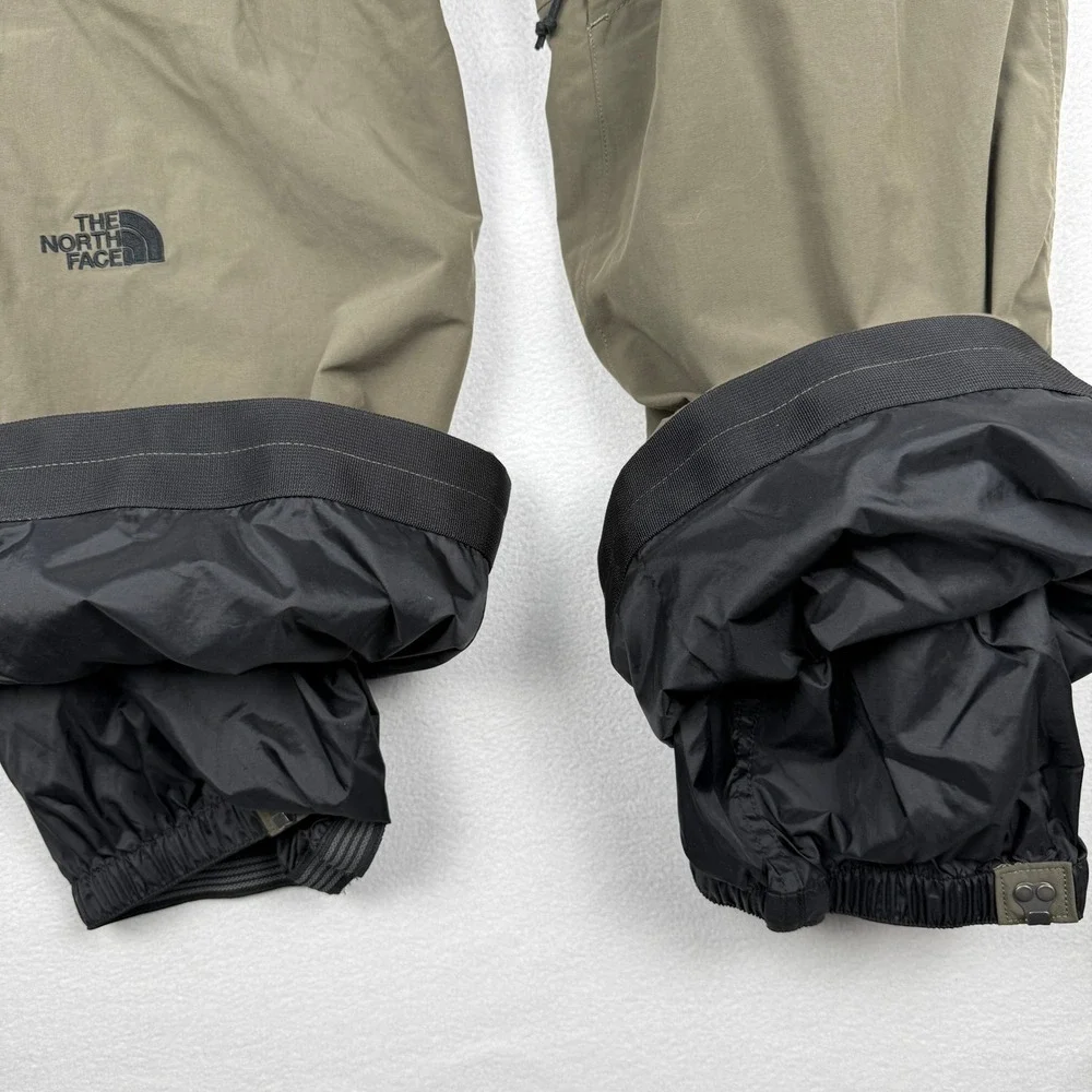 The North Face Snow Pants Mens XL Brown HyVent Waterproof Cargo Ski Snowboard
